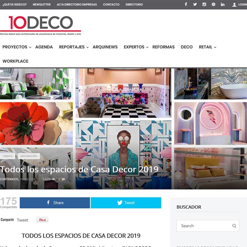 10decoracion ¡¡Vuelve la magia!! Todos los espacios de Casa Decor 2019