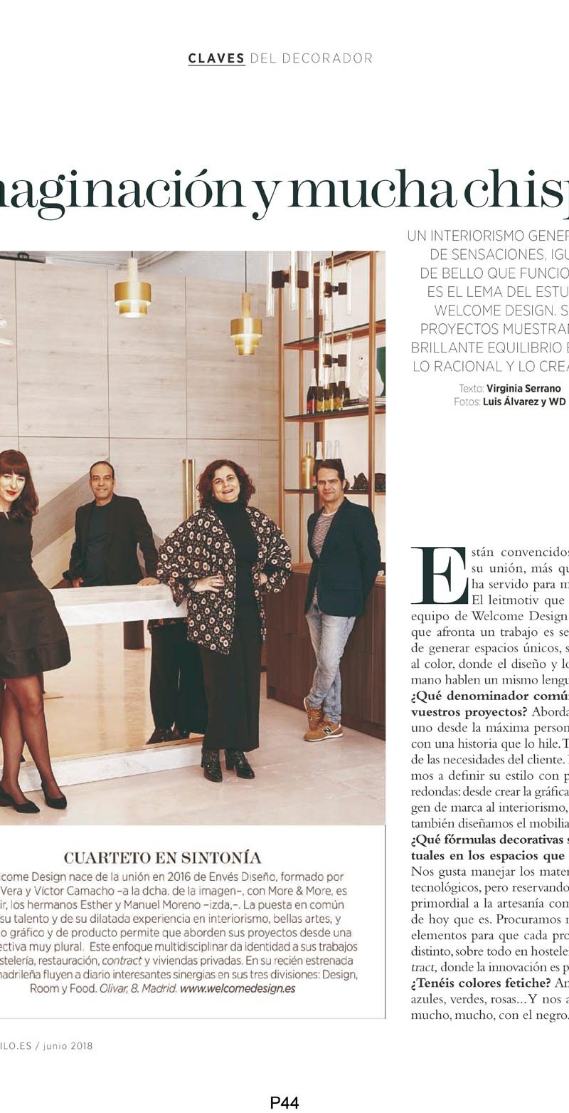 NUEVO ESTILO. Claves del decorador