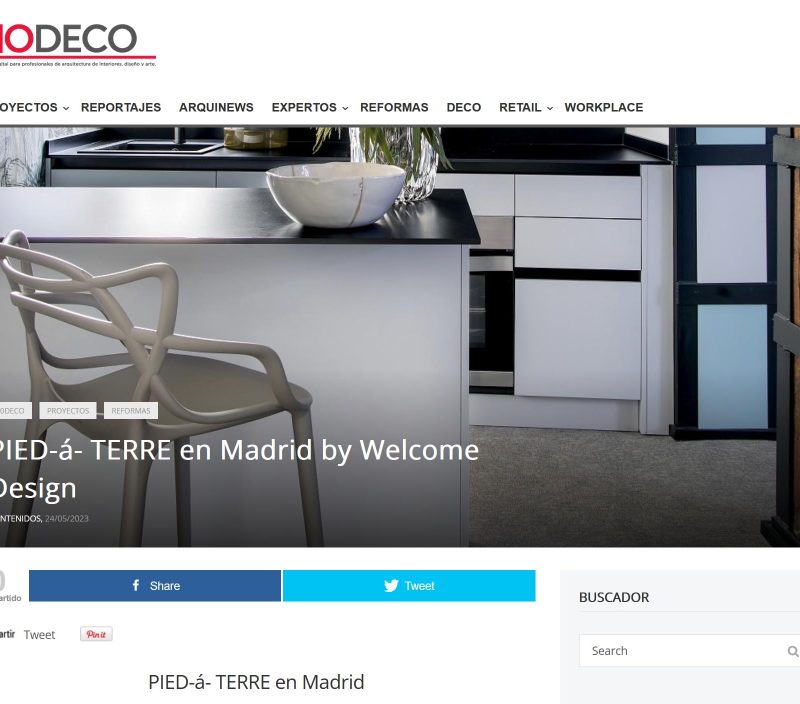10DECO – PIED-á- TERRE en Madrid by Welcome Design