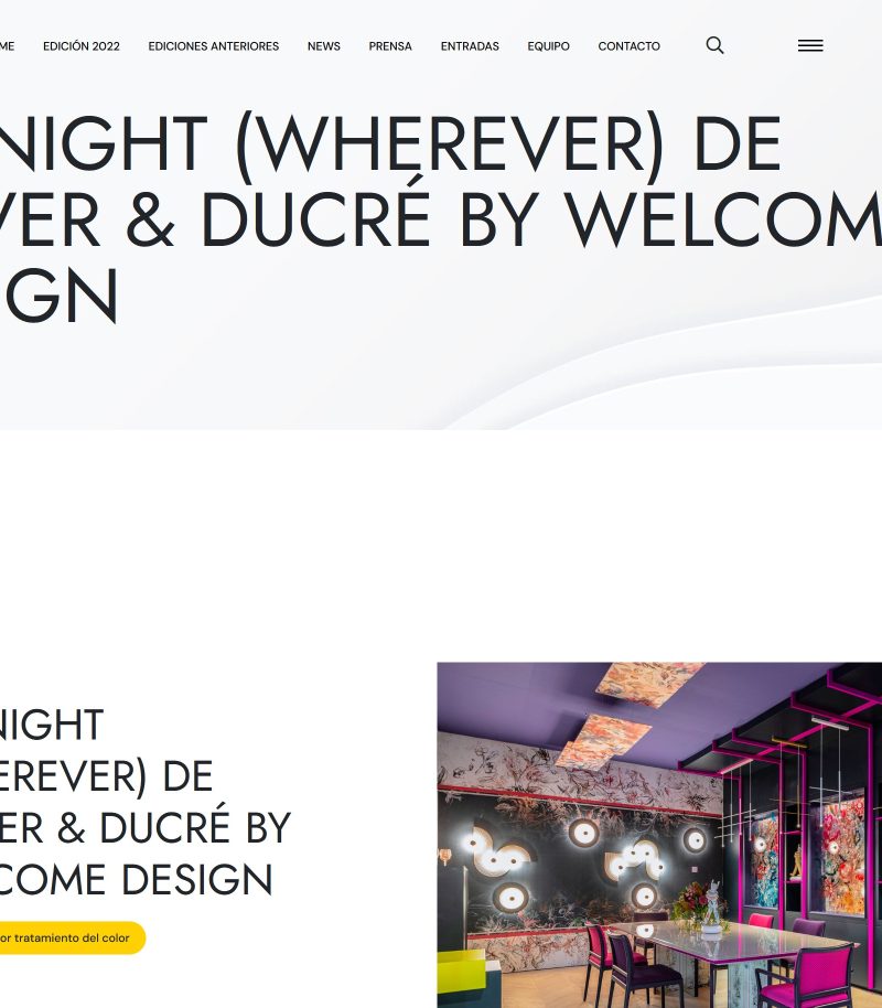 MARBELLA DESIGN – Midnight (Wherever) de Wever & Ducré by Welcome Design