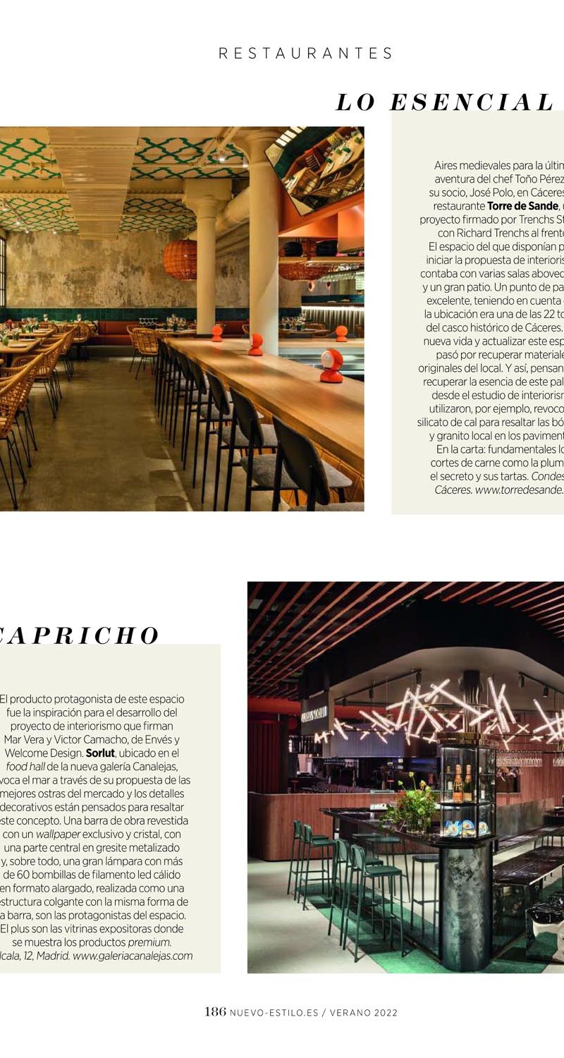 NUEVO ESTILO COLLECTION Nº519 . Restaurantes